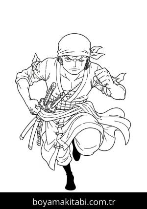 Roronoa Zoro boyama sayfası 48421,  coloring page, 
