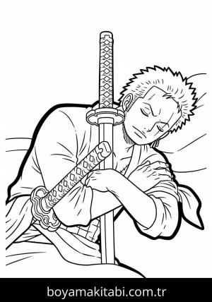 Roronoa Zoro boyama sayfası 48425,  coloring page, 