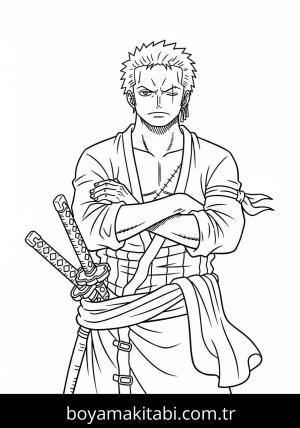 Roronoa Zoro boyama sayfası 48422,  coloring page, 
