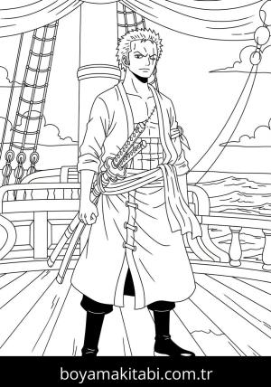 Roronoa Zoro boyama sayfası 48426,  coloring page, 