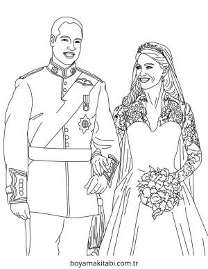 Royal Princess boyama sayfası – keyifli zaman, renkli çizimler