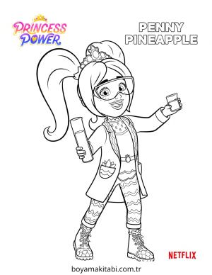 Royal Princess boyama sayfası – yaratıcılığı geliştirir, keyifli zaman