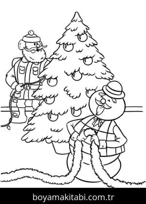 Rudolph boyama sayfası – boyama etkinliği, çocuk aktivitesi