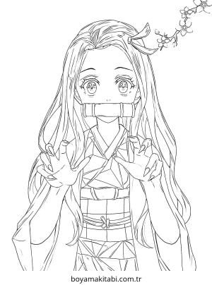 Saç boyama sayfası – sanatsal çalışma, çocuklar için