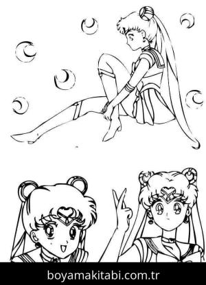 Sailor Moon boyama sayfası 48443,  coloring page, 