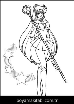 Sailor Moon boyama sayfası 48456,  coloring page, 