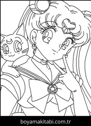 Sailor Moon boyama sayfası 48466,  coloring page, 