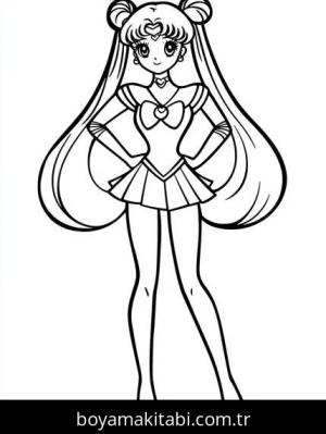 Sailor Moon boyama sayfası 48441,  coloring page, 