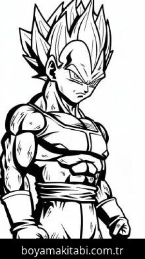 Saiyan boyama sayfası 48874,  coloring page, 