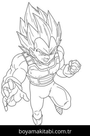 Saiyan boyama sayfası 48895,  coloring page, 
