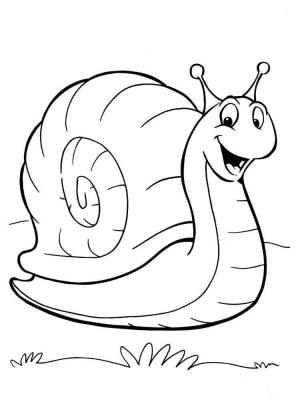 Salyangoz boyama sayfası,  coloring page, Salyangoz Bob, 