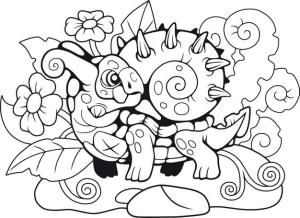 Salyangoz boyama sayfası,  coloring page, Canavar Salyangoz, 