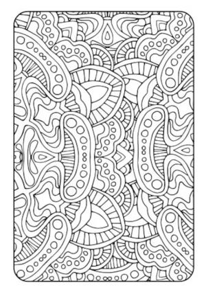 Sanat Terapisi boyama sayfası,  coloring page, Güzel kart, 