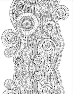 Sanat Terapisi boyama sayfası,  coloring page, sarmaşıklar, 