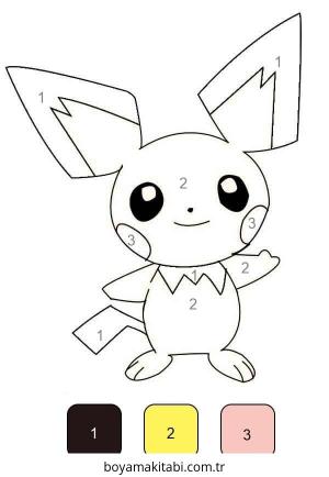 Sayılar boyama sayfası – boyama etkinliği, çocuk aktivitesi