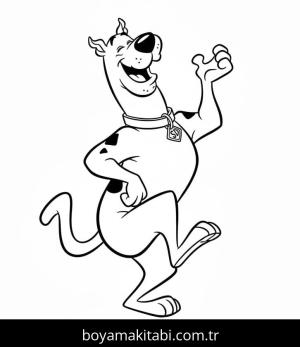 Scooby Doo boyama sayfası – ücretsiz yazdır, boyama etkinliği