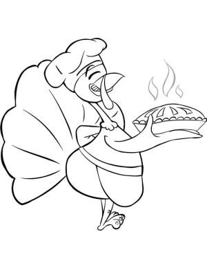 Şef boyama sayfası,  coloring page, Hindi Ocak Pasta Yapımı, 