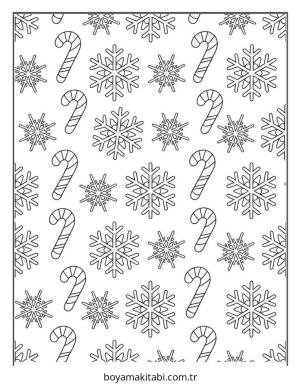 Şeker boyama sayfası – sanatsal çalışma, çocuklar için