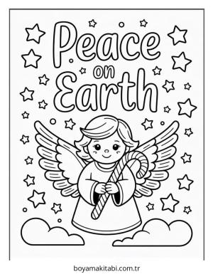 Şeker boyama sayfası – keyifli zaman, renkli çizimler