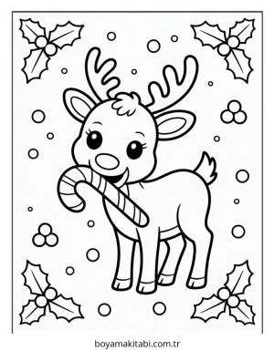 Şeker boyama sayfası – eğitici aktivite, yaratıcılık