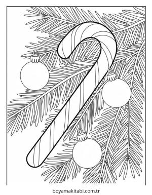 Şeker boyama sayfası – yaratıcılık, eğlenceli etkinlik
