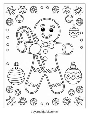 Şeker boyama sayfası – ücretsiz yazdır, boyama etkinliği