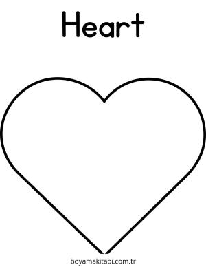 Şekil boyama sayfası – el becerilerini geliştirir, boyama çalışması