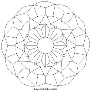 Şekiller boyama sayfası – keyifli zaman, renkli çizimler