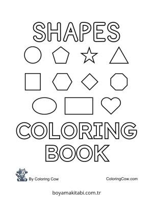 Şekiller boyama sayfası – ücretsiz yazdır, boyama etkinliği