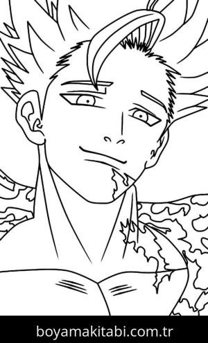 Seven Deadly Sins boyama sayfası – evde etkinlik, ücretsiz yazdır