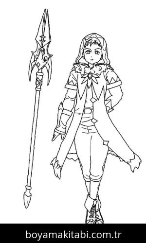 Seven Deadly Sins boyama sayfası – kolay boyama, eğitici aktivite