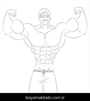 Seven Deadly Sins boyama sayfası – PDF indir, sevimli karakter