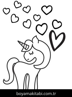 Sevgililer Günü boyama sayfası – eğitici aktivite, yaratıcılık