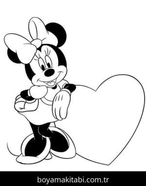 Sevgililer Günü boyama sayfası – el becerilerini geliştirir, boyama çalışması