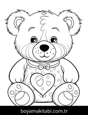 Sevgililer Günü boyama sayfası,  coloring page, , 