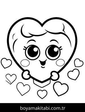 Sevgililer Günü boyama sayfası,  coloring page, , 