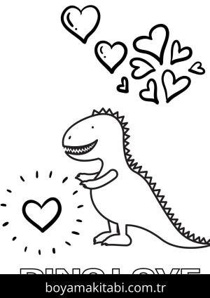 Sevgililer Günü boyama sayfası – boyama etkinliği, çocuk aktivitesi