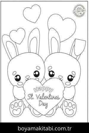 Sevgililer Günü Boyama