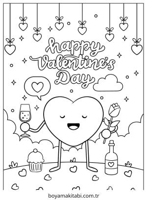Sevgililer Günü Boyama