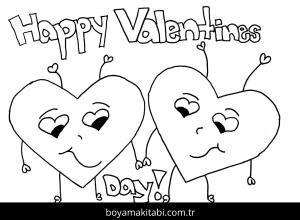 Sevgililer Günü boyama sayfası – ücretsiz yazdır, boyama etkinliği