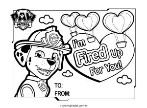 Sevgililer Günü boyama sayfası – yaratıcılık, eğlenceli etkinlik