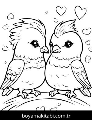 Sevgililer Günü boyama sayfası,  coloring page, , 