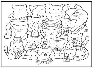 Sevimli Hayvan boyama sayfası,  coloring page, Sevimli Hayvan Çiz 1, 