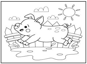 Sevimli Hayvan boyama sayfası,  coloring page, Sevimli Hayvan Çiz 4, 