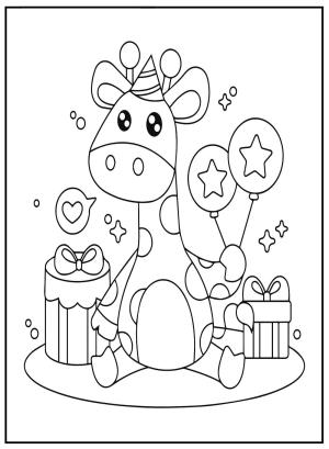 Sevimli Hayvan boyama sayfası,  coloring page, Sevimli Hayvan Çiz 2, 