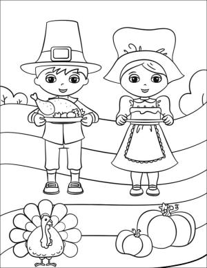 Sevimli boyama sayfası,  coloring page, Şirin Hacı Erkek Ve Kız, 