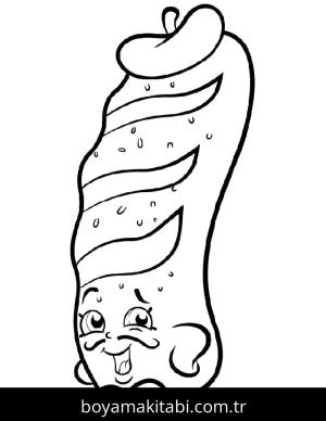 Shopkins boyama sayfası – çocuk aktivitesi, PDF indir