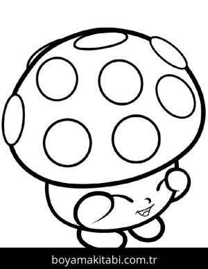 Shopkins boyama sayfası – yaratıcılık, eğlenceli etkinlik