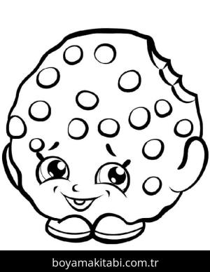 Shopkins boyama sayfası – boyama çalışması, yaratıcılığı geliştirir