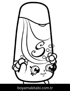 Shopkins boyama sayfası – evde etkinlik, ücretsiz yazdır